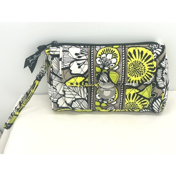 Vera Bradley Handbags - Vera Bradley Wristlet Wallet -'Citron' Pattern. SKU BR250
